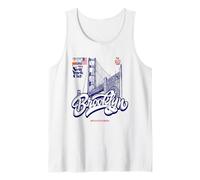 Cool Abstract Brooklyn Bridge New York Illustration Graphic Canotta