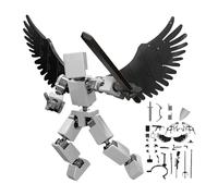 Cool Action Figures - Giocattoli di giunzione educativi Movable DIY Boys Building Figures, Kids Creative Construction Play | Interactive Action Figure for Home School Classroom | Portable Educational
