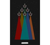 Cool and Colorful Spaceship Notebook: Cute Notebook for School Notes and Journaling