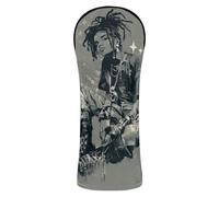 Cool Anime Girl Free Graffiti Golf Head Cover Set Premium Leather Headcovers con intercambiabili No. Tag per Driver & Fairway Woods