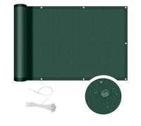 COOL AREA Frangivisto Balcone 150x600cm per Protezione Copri Ringhiera Balcone Impermeabile Anti-UV Recinzione Copertura per Privacy Balcone Esterno Terrazza Giardino,Verde