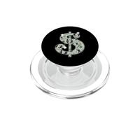 Cool As Dollar Bill Dollar Sign $$ Money Art Design PopSockets PopGrip per MagSafe