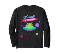 Cool Astronaut Alien, Funny Sarcastic Space Astronaut Alien Maglia a Manica