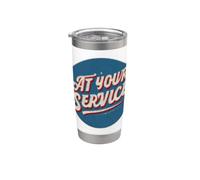 Cool At Your Service Cerca Ragazzi e Ragazze Bicchiere termico in acciaio inox doppia parete