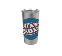 Cool At Your Service Cerca Ragazzi e Ragazze Bicchiere termico in acciaio inox doppia parete