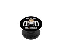 Cool Awesome World's Best Dad Ever, Dad Teddy Bear Graphic PopSockets PopGrip Adesivo