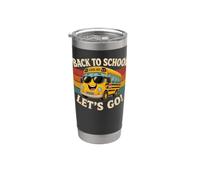 Cool Back to School Bus Ready for New Year Bicchiere termico in acciaio inox doppia parete