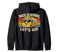 Cool Back to School Bus Ready for New Year Felpa con Cappuccio