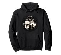 Cool Bad Idea Factory Timbro Felpa con Cappuccio
