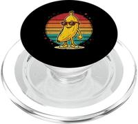 Cool Banana con occhiali da sole Retro Sunset Graphic anni '80 Y2K PopSockets PopGrip per MagSafe