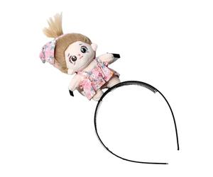 Cool Bangs - Fascia per capelli con clip divertente, per teatro, scuola, spettacoli teatrali