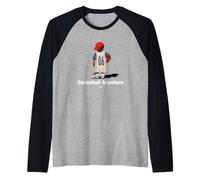 Cool Basketball Anywhere with a Basketball kid Player 06 Maglia con Maniche Raglan