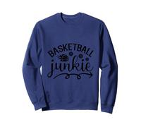 Cool Basketball Fans Ball Sports Lovers Junkie Felpa