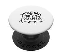 Cool Basketball Fans Ball Sports Lovers Junkie PopSockets PopGrip Adesivo