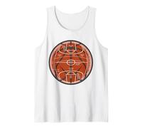 Cool Basketball Plan Illustration Graphic Design Fashion Fun Canotta