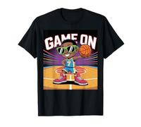 Cool Basketball Player Boy Game Fun Sports Basketball Lover Maglietta