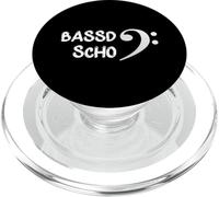 Cool Bass Player "Bassd scho" Regional Saying Franconia PopSockets PopGrip per MagSafe
