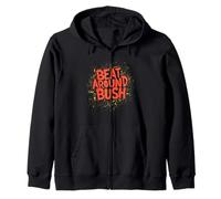 Cool Beat intorno al Bush Emblema Felpa con Cappuccio