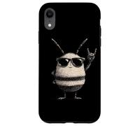 Cool Bee Con Occhiali Da Sole Rock On Custodia per iPhone XR