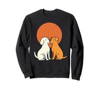 Cool Best Friends Meme Amicizia Cane Cucciolo Uomini Donne Bambini Felpa