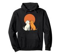 Cool Best Friends Meme Amicizia Cane Cucciolo Uomini Donne Bambini Felpa con Cappuccio