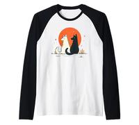 Cool Best Friends Meme Amicizia Cane Cucciolo Uomini Donne Bambini Maglia con Maniche Raglan