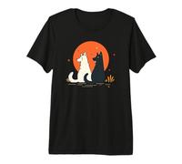 Cool Best Friends Meme Amicizia Cane Cucciolo Uomini Donne Bambini Maglietta Premium