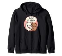 Cool Best Friends Meme Amicizia e Amore Uomini Donne Bambini Felpa con Cappuccio
