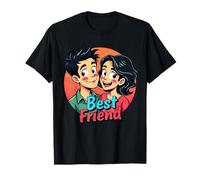 Cool Best Friends Meme Amicizia e Amore Uomini Donne Bambini Maglietta