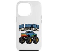 Cool Big Brother Monster Truck Family Matching Outfit Custodia per iPhone 13 Pro
