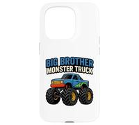 Cool Big Brother Monster Truck Family Matching Outfit Custodia per iPhone 15 Pro