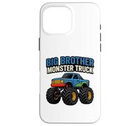 Cool Big Brother Monster Truck Family Matching Outfit Custodia per iPhone 16 Pro Max