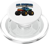 Cool Big Brother Monster Truck Family Matching Outfit PopSockets PopGrip per MagSafe