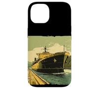 Cool Big Ship Costume per gli amanti del carico e delle navi Custodia per iPhone 14