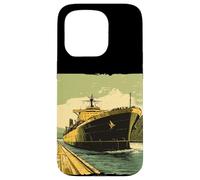 Cool Big Ship Costume per gli amanti del carico e delle navi Custodia per iPhone 15 Pro