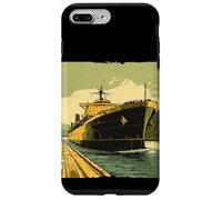 Cool Big Ship Costume per gli amanti del carico e delle navi Custodia per iPhone 7 Plus/8 Plus