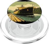 Cool Big Ship Costume per gli amanti del carico e delle navi PopSockets PopGrip per MagSafe