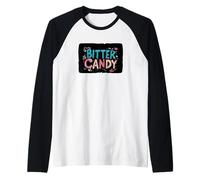 Cool Bitter Sweet Candy Costume per Adulti e Bambini Maglia con Maniche Raglan