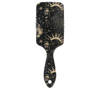 Cool Black Lion Animal cute massaggio capelli Progettato testa massaggiatore cuoio capelluto per asciugatura con manico ergonomico cepillo para pelo rizado