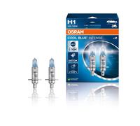 COOL BLUE INTENSE H1 100% luminosa fino a 5000K lampada alogena look LED box duo