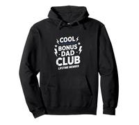 Cool Bonus Dad Club - Membro a vita Dichiarazione divertente papà Fa Felpa con Cappuccio