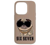 Cool Boss Retro Occhiali da sole Gen Alpha Pug Meme Six Seven Dog Custodia per iPhone 14 Pro