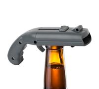 Cool Bottle Opener - Lid Remover Press Opening Gadget | Launcher Design Beer Opener | ABS+Hardware, Magnetic Catch, For Bartender Male Dad Wedding Party Kitchen Restaurant Bar Home