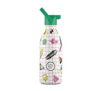 Cool Bottles - Bottiglia d'acqua in acciaio inox per bambini, bottiglia termica per bambini - Bevande fredde per 36 ore e calde per 18 ore- Play Mode 500ml