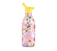 Cool Bottles - Bottiglia d'acqua in acciaio inox per bambini, bottiglia termica per bambini - Bevande fredde per 36 ore e calde per 18 ore- Bug Life 500ml