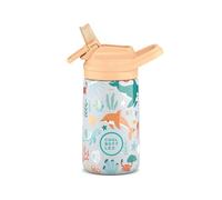 Cool Bottles - Bottiglia termica in acciaio inox - Formato compatto - Bevande fredde 36 ore e calde 18 ore- Underwater World 350ml