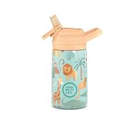 Cool Bottles - Bottiglia termica in acciaio inox - Formato compatto - Bevande fredde 36 ore e calde 18 ore- Wild Crew 350ml