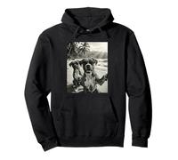 Cool Boxer Funny Dog Selfie Beach Occhiali da Sole Cani Felpa con Cappuccio