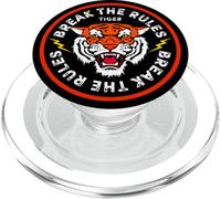 Cool Break The Rules Wild Japanese Tiger Graphic Design PopSockets PopGrip per MagSafe