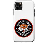 Cool Break The Rules Wild Tiger Tokyo Japan Graphic Design Custodia per iPhone 11 Pro Max